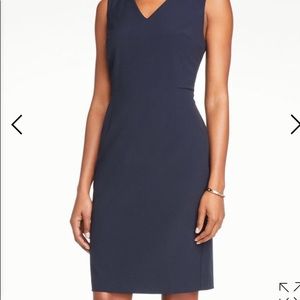 Banana Republic Navy fitted Sheath Dress